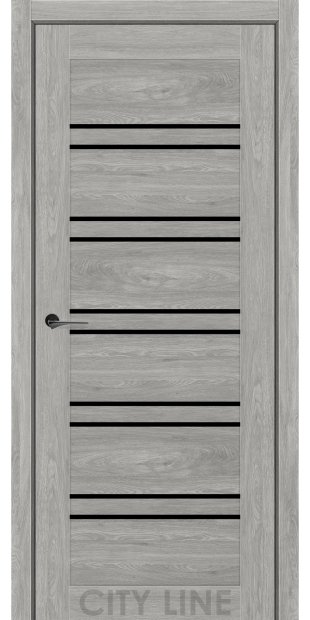 Межкомнатные двери CityLine Express TERENZA korfad-express-terenza-artvud-skandi-oscar-collection-s-cernym-steklom